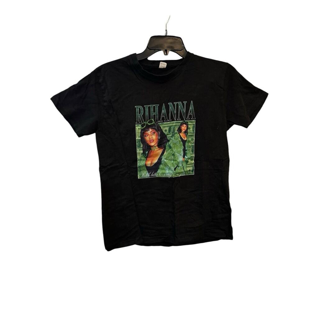 Rihanna B*tch Better Have My Money Men's Small Black Short Sleeve T-Shirt
